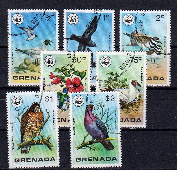 Briefmarken Grenada 881-87 o