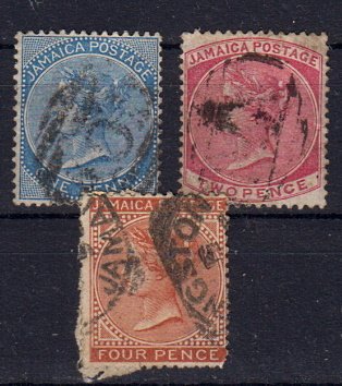 Briefmarken Jamaika 16-18 o