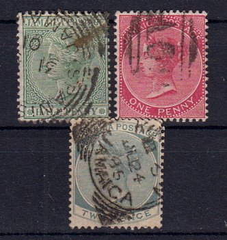 Briefmarken Jamaika 19-21 o