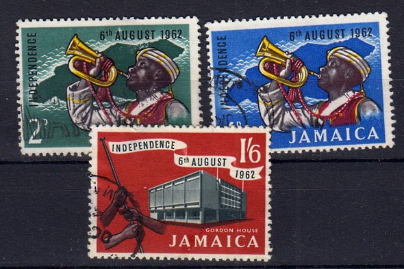 Briefmarken Jamaika 195-97 o