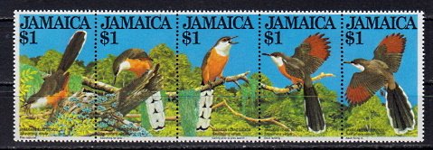 Briefmarken Jamaika 550-54 **