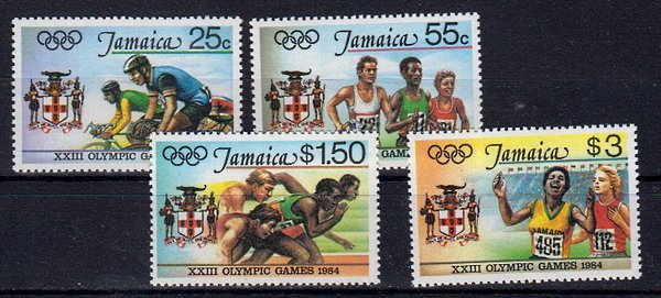 Briefmarken Jamaika 585-88 **