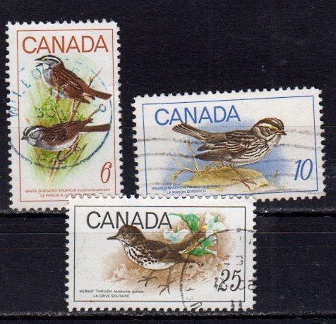 Briefmarken Kanada 438-40 o