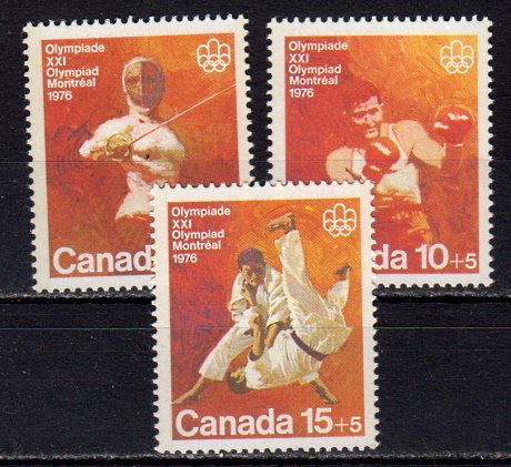 Briefmarken Kanada 602-04 **