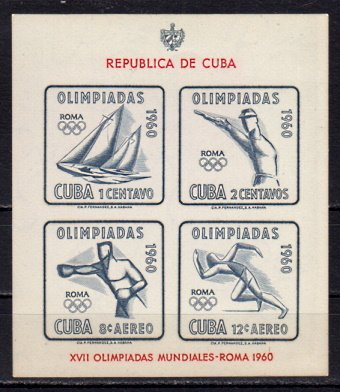 Briefmarken Kuba Block 18 **