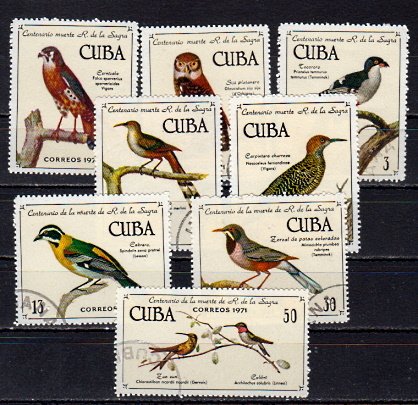 Briefmarken Kuba 1733-40 o