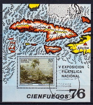 Briefmarken Kuba Block 48 o