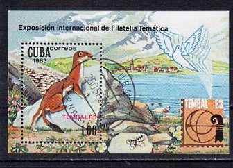 Briefmarken Kuba Block 77 o