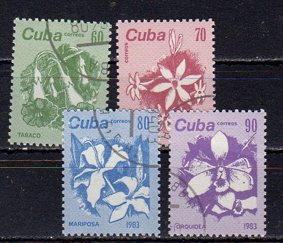 Briefmarken Kuba 2810-13 o