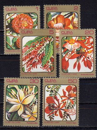 Briefmarken Kuba 2838-43 **