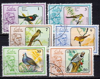 Briefmarken Kuba 2996-3001 o
