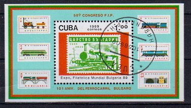 Briefmarken Kuba Block 115 o