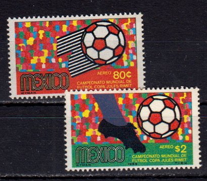 Briefmarken Mexiko 1306-07 **