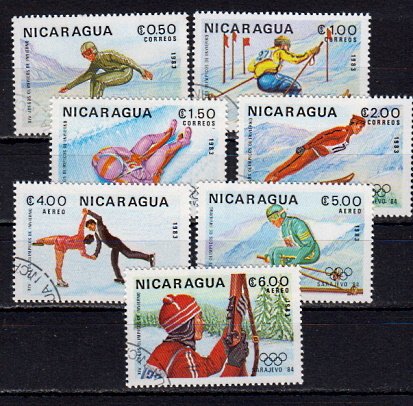Briefmarken Nicaragua 2417-23 o