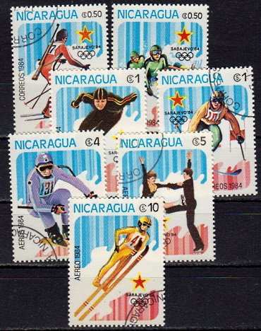 Briefmarken Nicaragua 2472-78 o