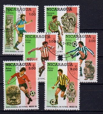 Briefmarken Nicaragua 2644-49 o