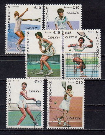 Briefmarken Nicaragua 2782-87 o
