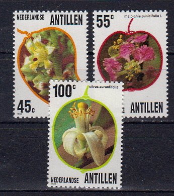 Briefmarken Niederl. Antillen 497-99 **