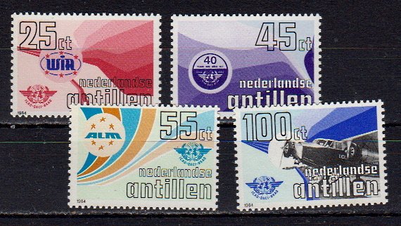 Briefmarken Niederl. Antillen 516-19 **