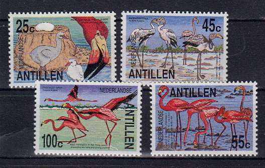 Briefmarken Niederl. Antillen 545-48 *