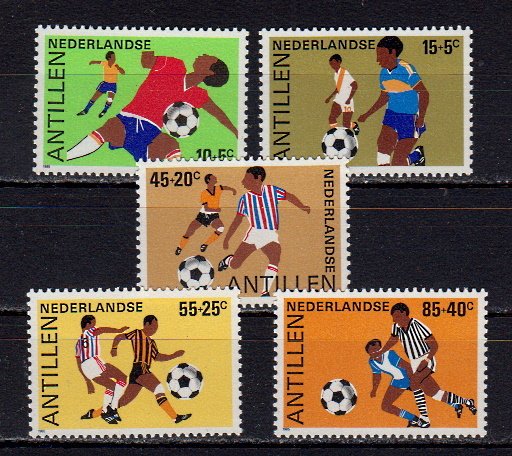 Briefmarken Niederl. Antillen 552-56 **