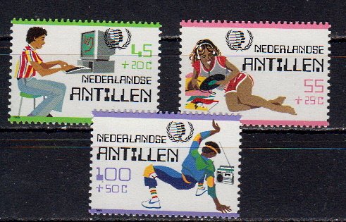 Briefmarken Niederl. Antillen 557-59 **