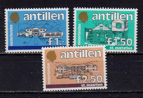 Briefmarken Niederl. Antillen 575-77 *