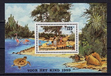 Briefmarken Niederl. Antillen Block 34 *