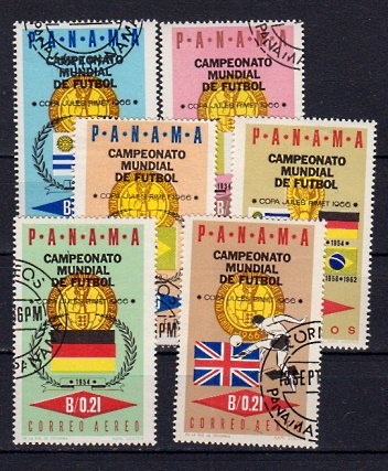 Briefmarken Panama 879-84 o