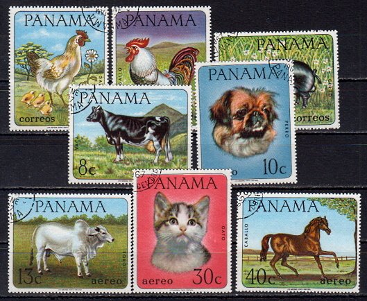 Briefmarken Panama 958-63 o