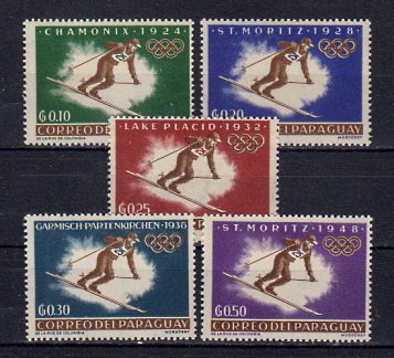 Briefmarken Paraguay 1192-96 **