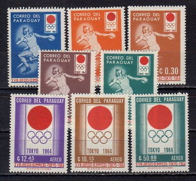 Briefmarken Paraguay 1265-72 **