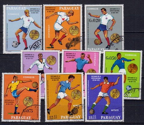 Briefmarken Paraguay 1951-59 o