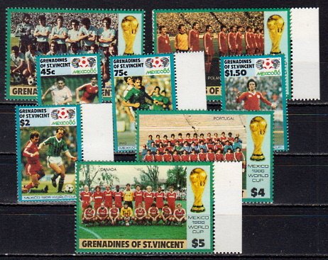 Briefmarken Sankt Vincent Grenadinen 483-90 **
