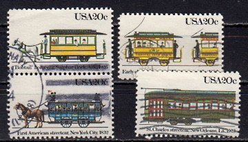 Briefmarken USA 1658-61 o