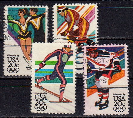 Briefmarken USA 1671-74 o