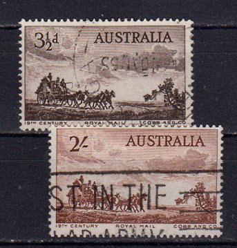 Briefmarken Australien 254-55 o
