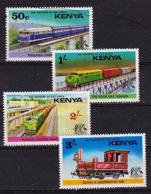 Briefmarke Kenia 62-65 o