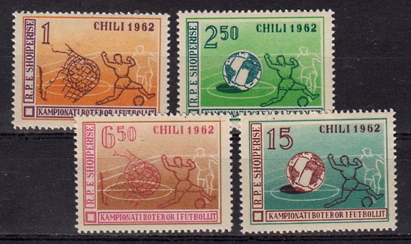Briefmarken Albanien 673-76 **