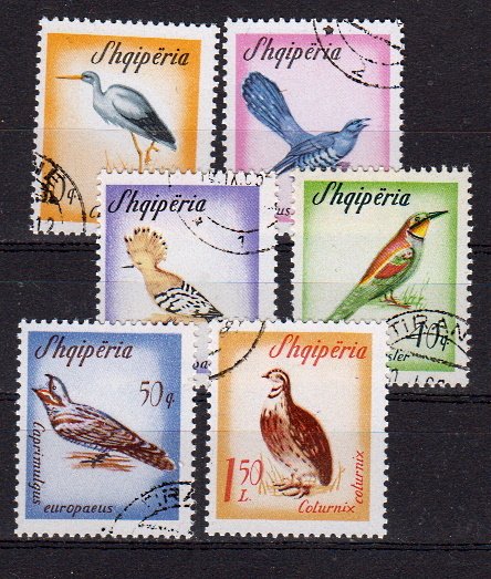 Briefmarken Albanien 973-78 o