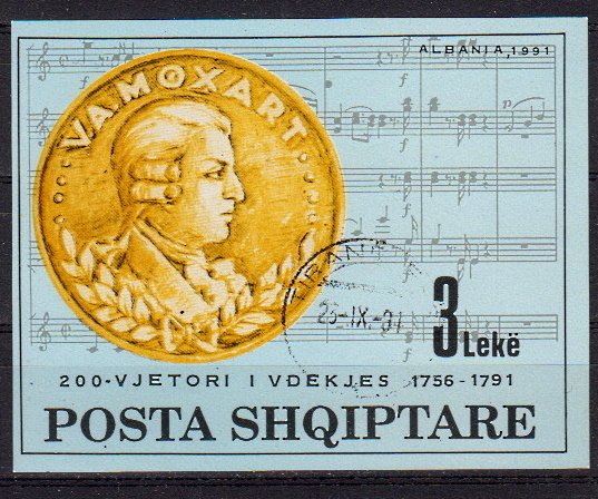 Briefmarken Albanien Block 94 o
