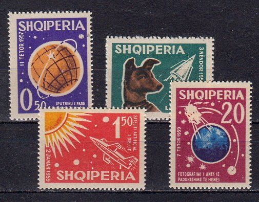 Briefmarken Albanien 663-66 **