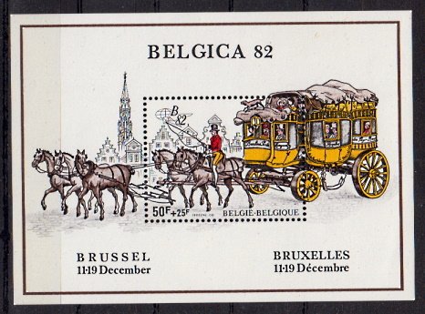 Briefmarken Belgien Block 53 **
