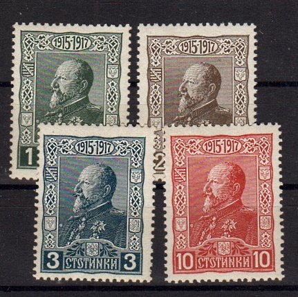 Briefmarken Bulgarien 122-25 *