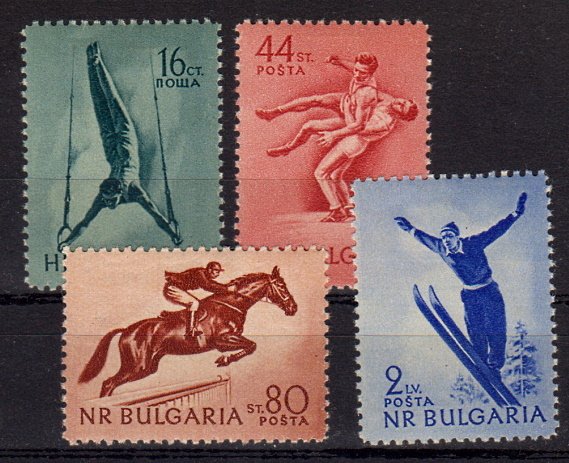 Briefmarken Bulgarien 928-31 *