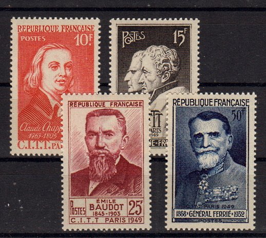 Briefmarken Frankreich 852-55 **