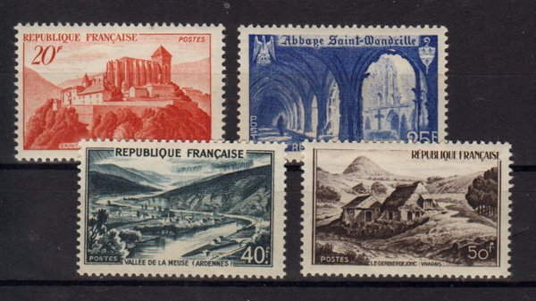 Briefmarken Frankreich 857-60 **
