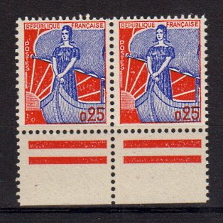 Briefmarken Frankreich 1278 ** Paar
