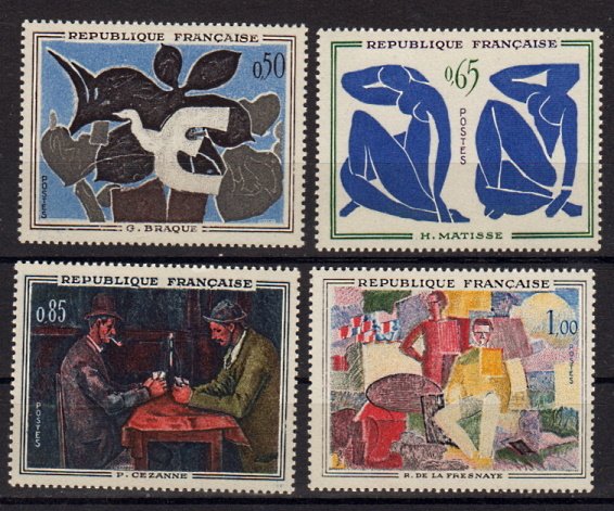 Briefmarken Frankreich 1372-75 **