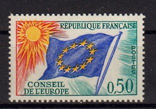 Briefmarken Frankreich Europarat 15 **